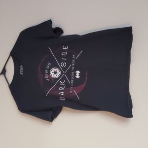 Star Wars Dark Side Sith Black Tee